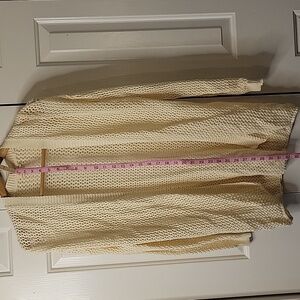 Elegant Cream Knit Cardigan-2
